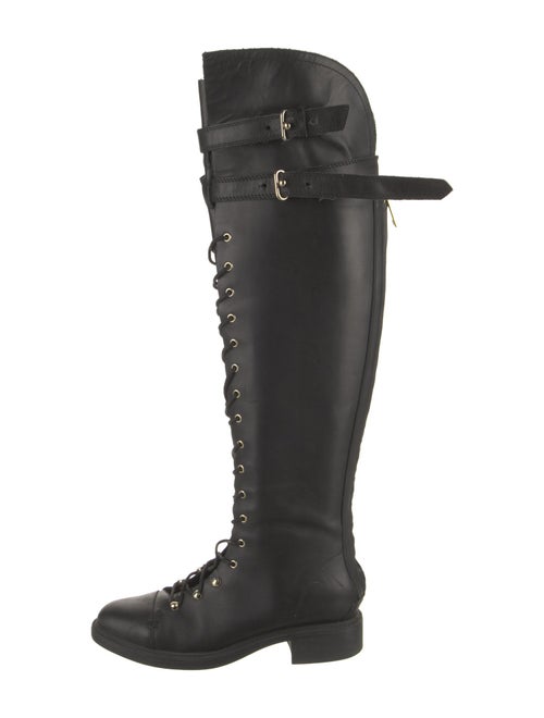 Joie Leather Lace-Up Boots