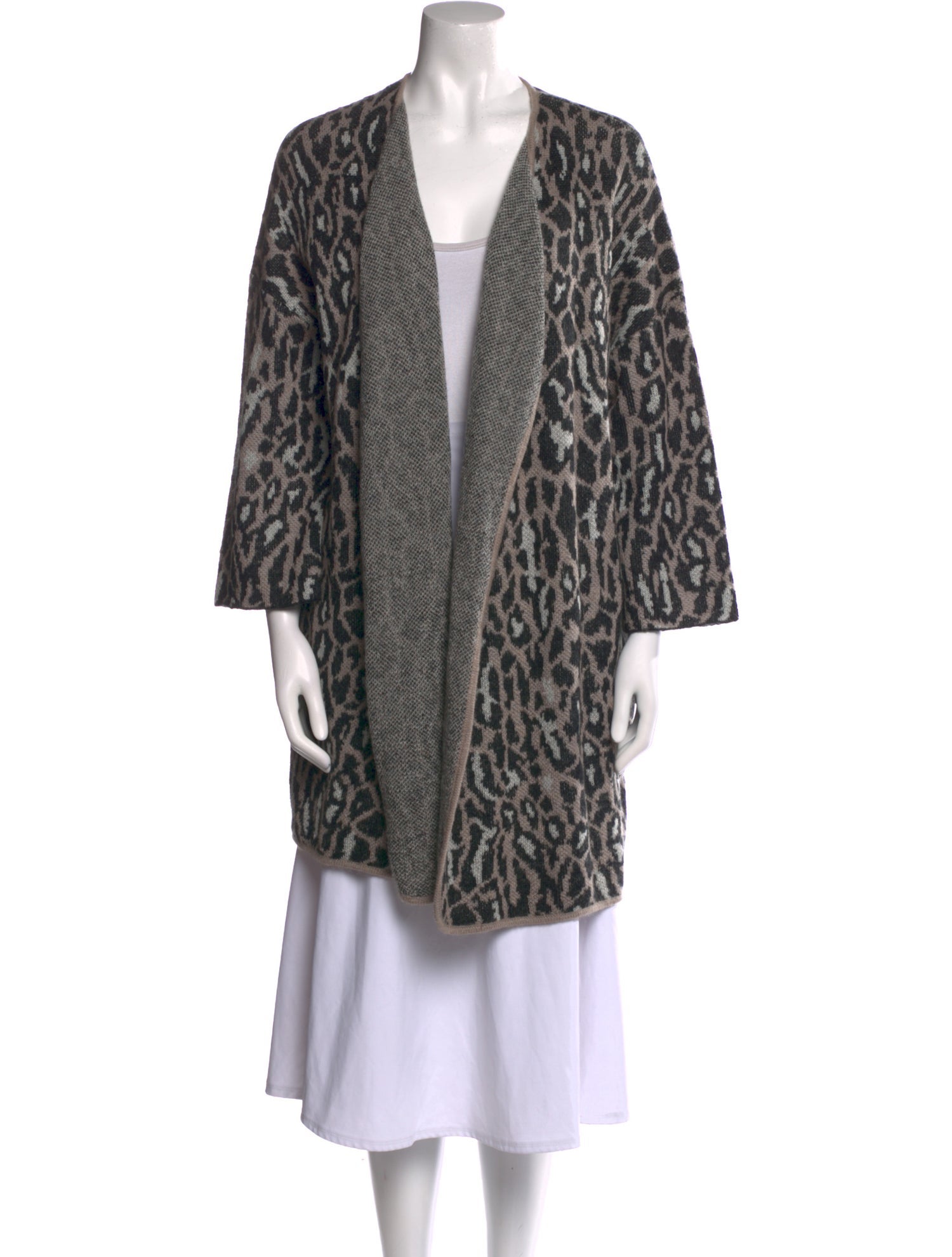 Joie Wool Animal Print Sweater w/ Tags