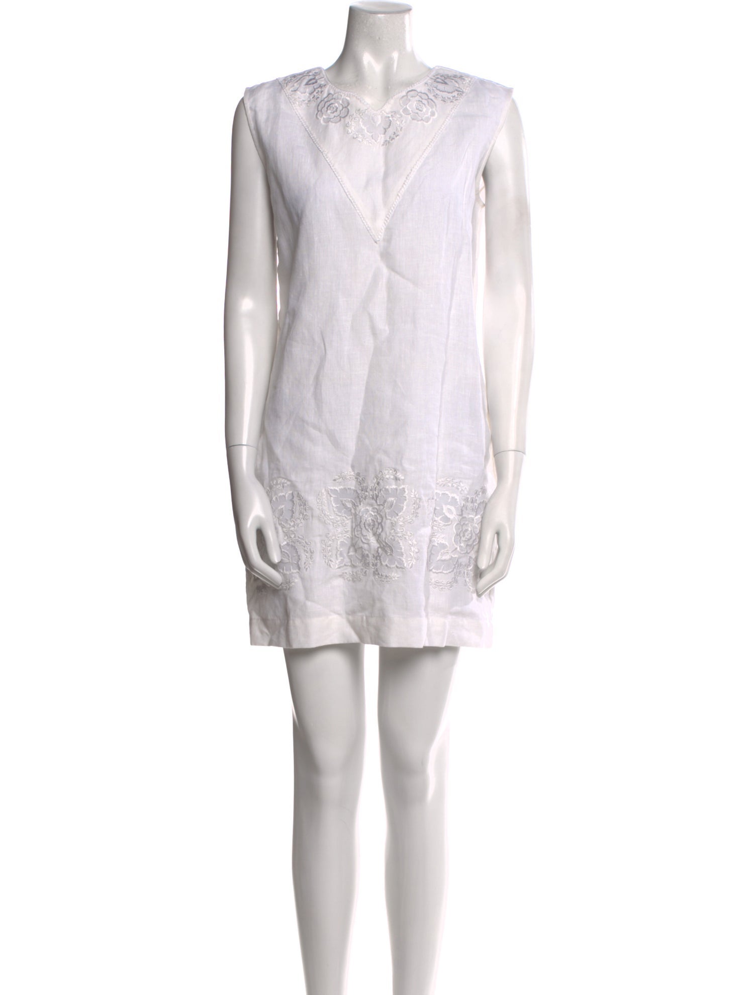 Joie V-Neck Mini Dress