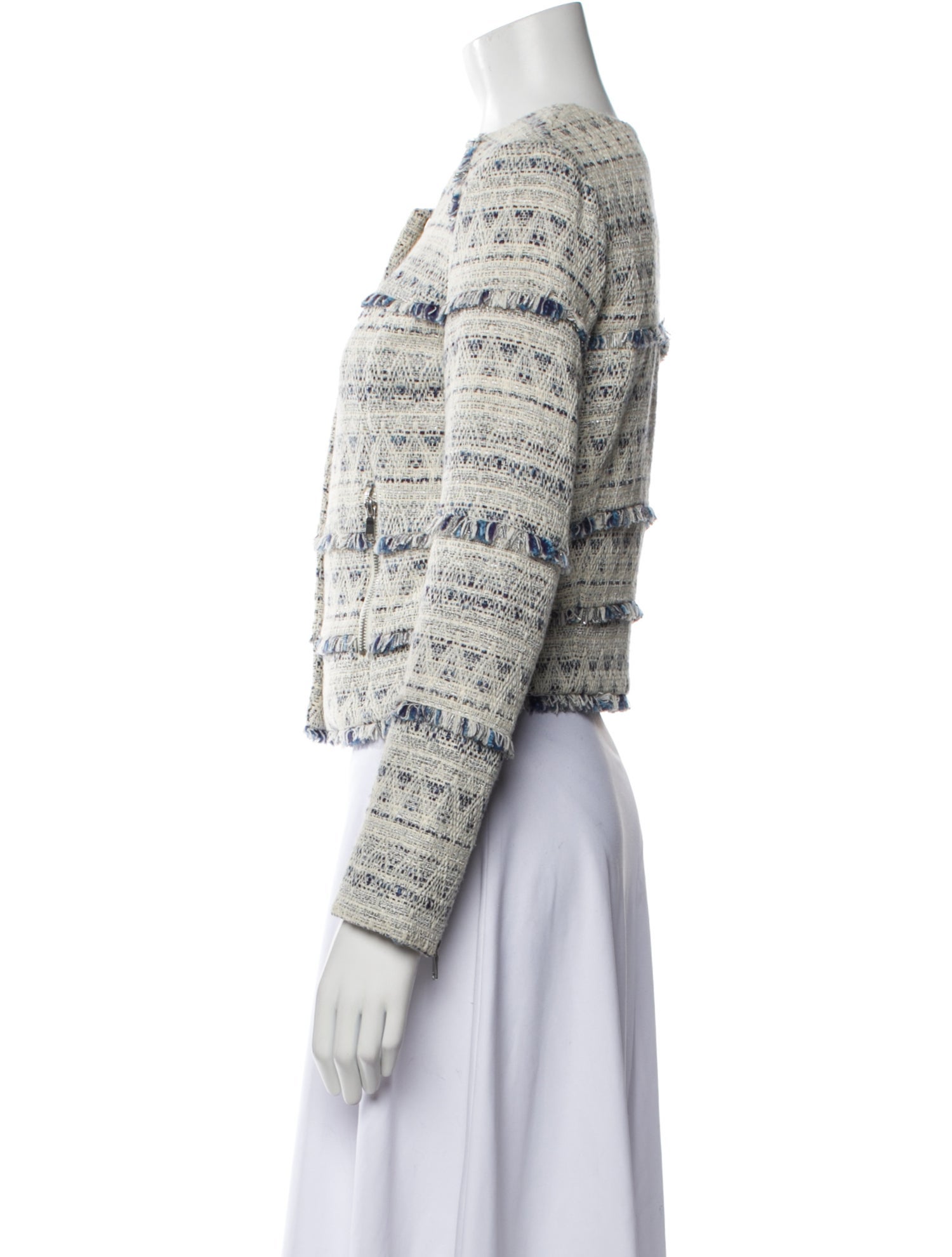 Joie Tweed Pattern Evening Jacket