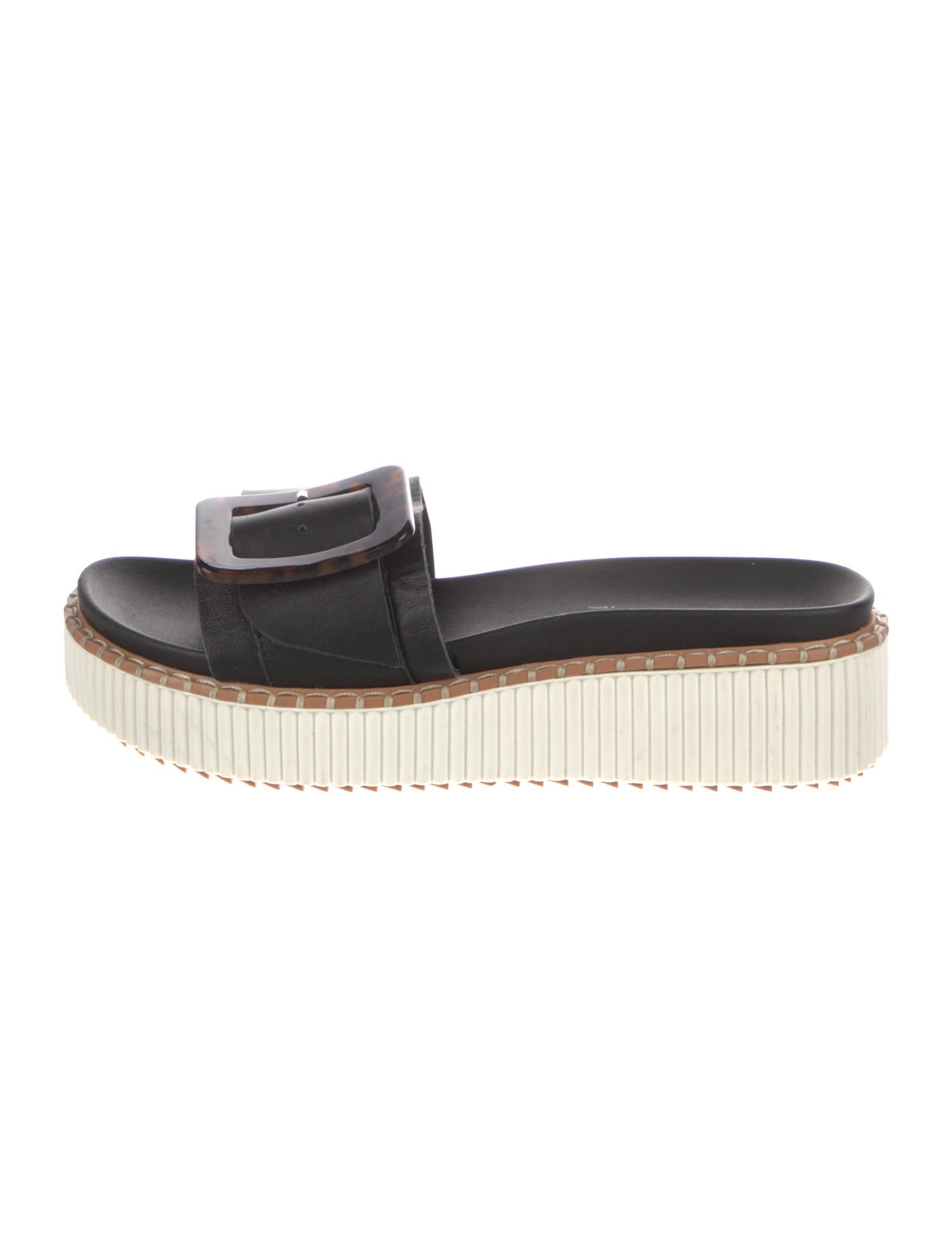 Joie Leather Slides