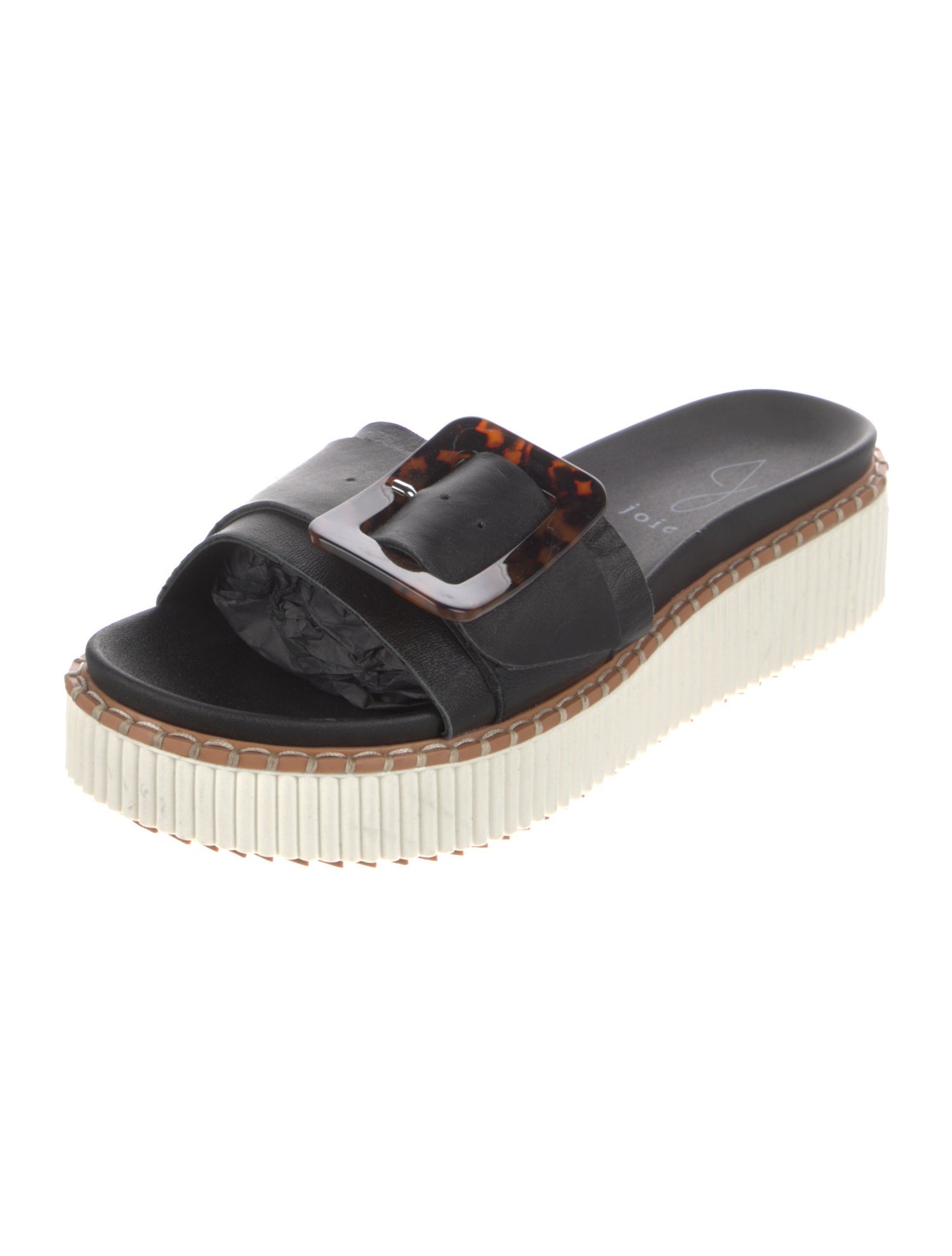 Joie Leather Slides