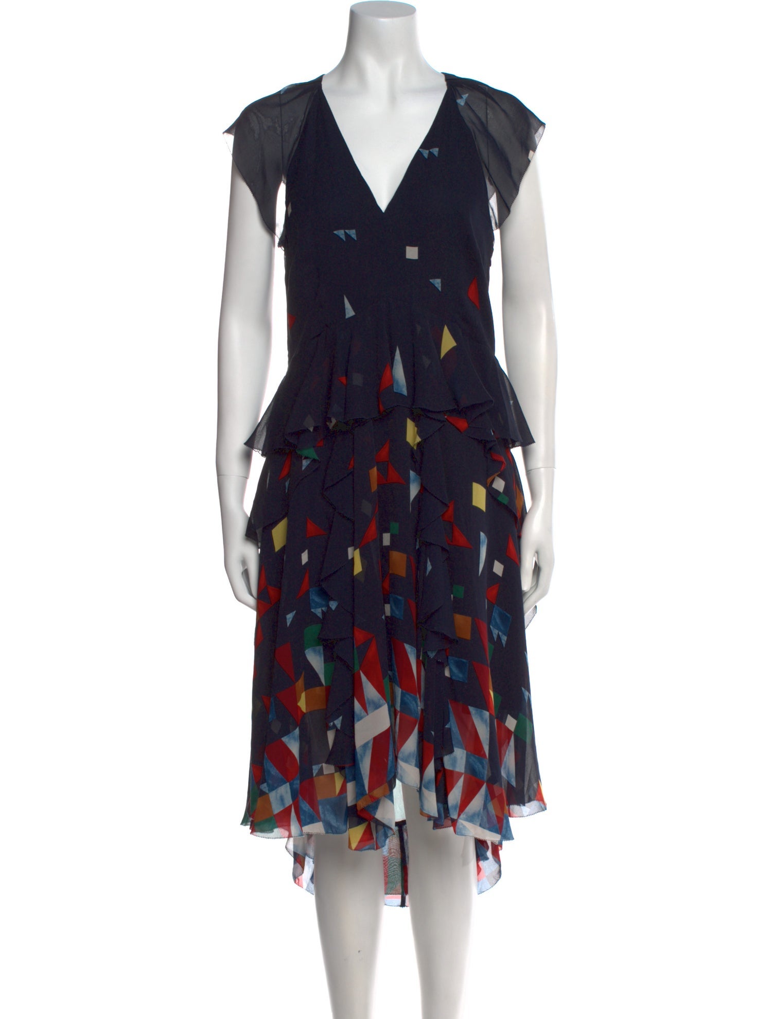 Joie Silk Midi Length Dress