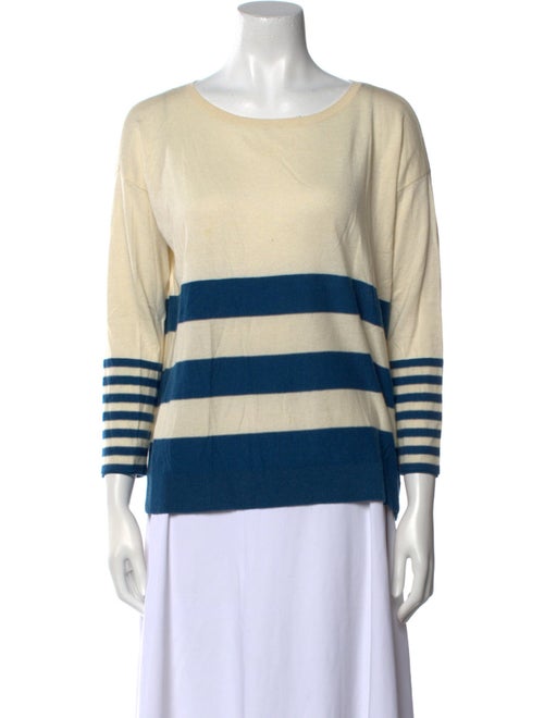 Joie Striped Scoop Neck Sweater