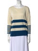 Joie Striped Scoop Neck Sweater
