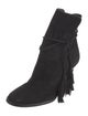 Joie Suede Tassel Accents Boots