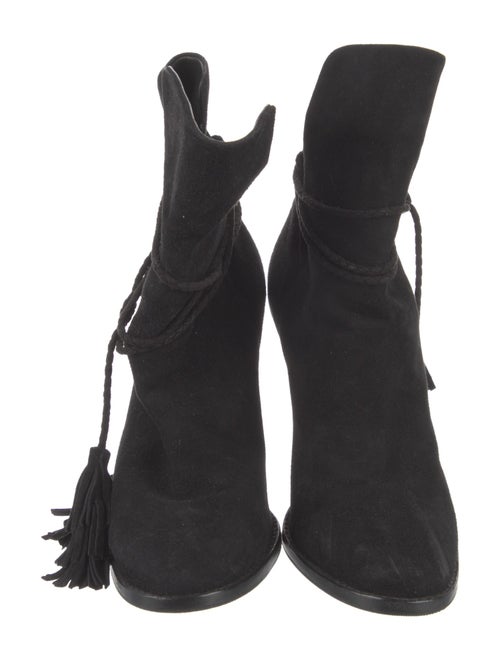 Joie Suede Tassel Accents Boots