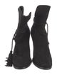 Joie Suede Tassel Accents Boots