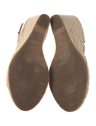Joie Leather Espadrilles