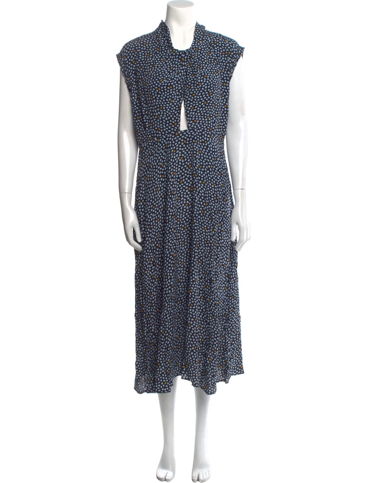 Joie Printed Midi Length Dress