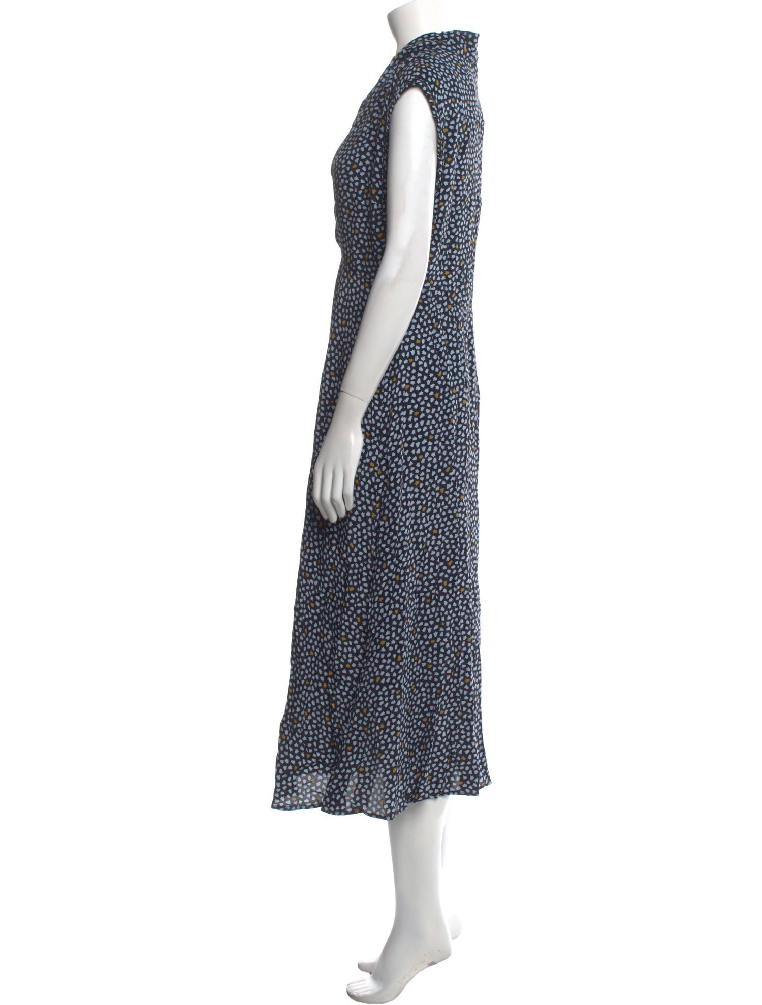Joie Printed Midi Length Dress