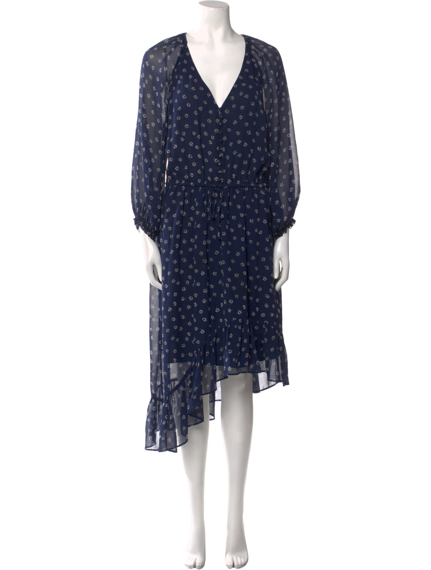 Joie Silk Midi Length Dress