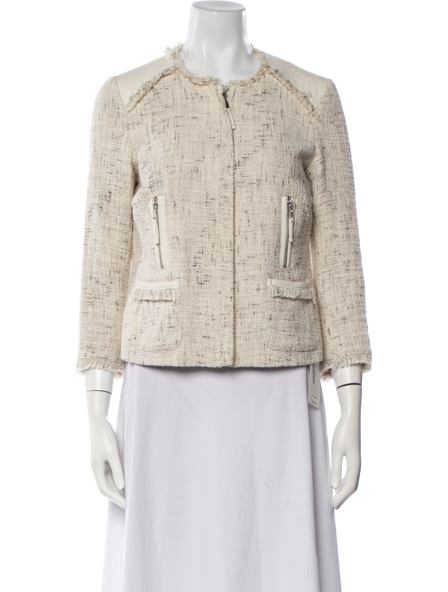 Joie Tweed Pattern Evening Jacket