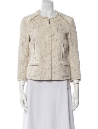 Joie Tweed Pattern Evening Jacket