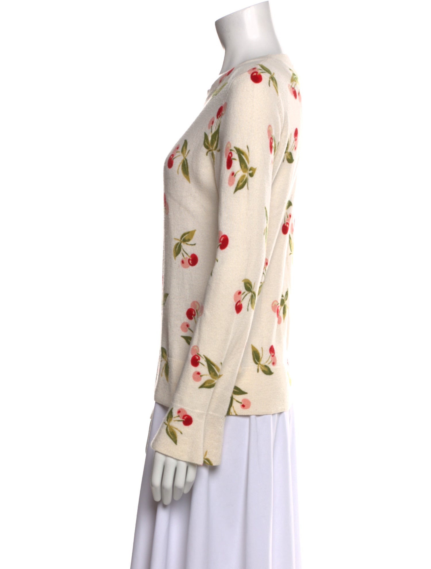 Joie Printed Crew Neck Sweater