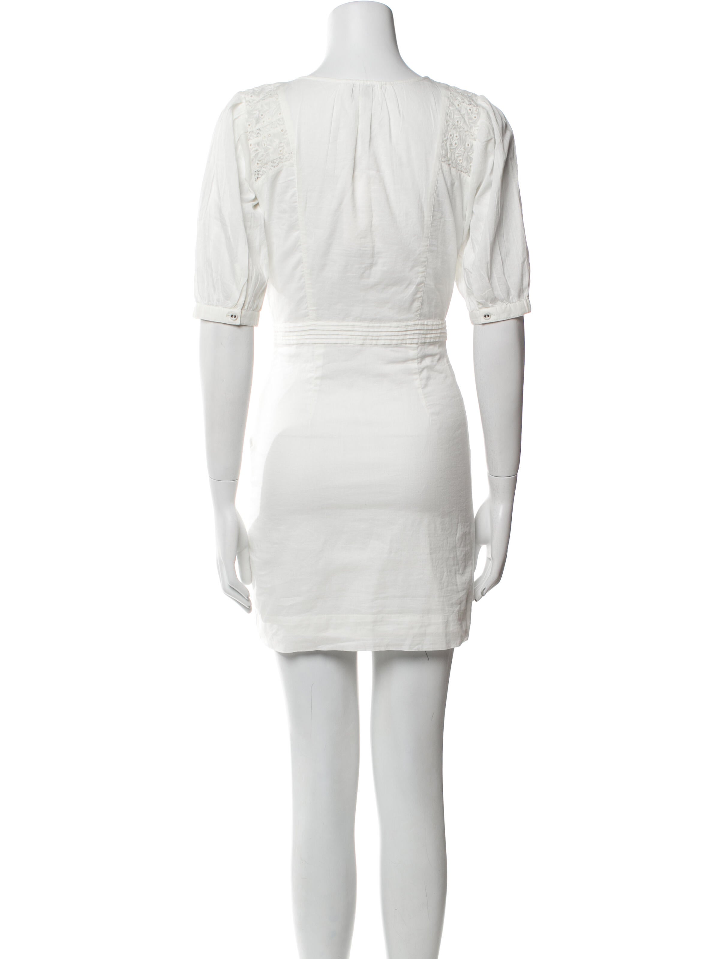 Joie V-Neck Mini Dress