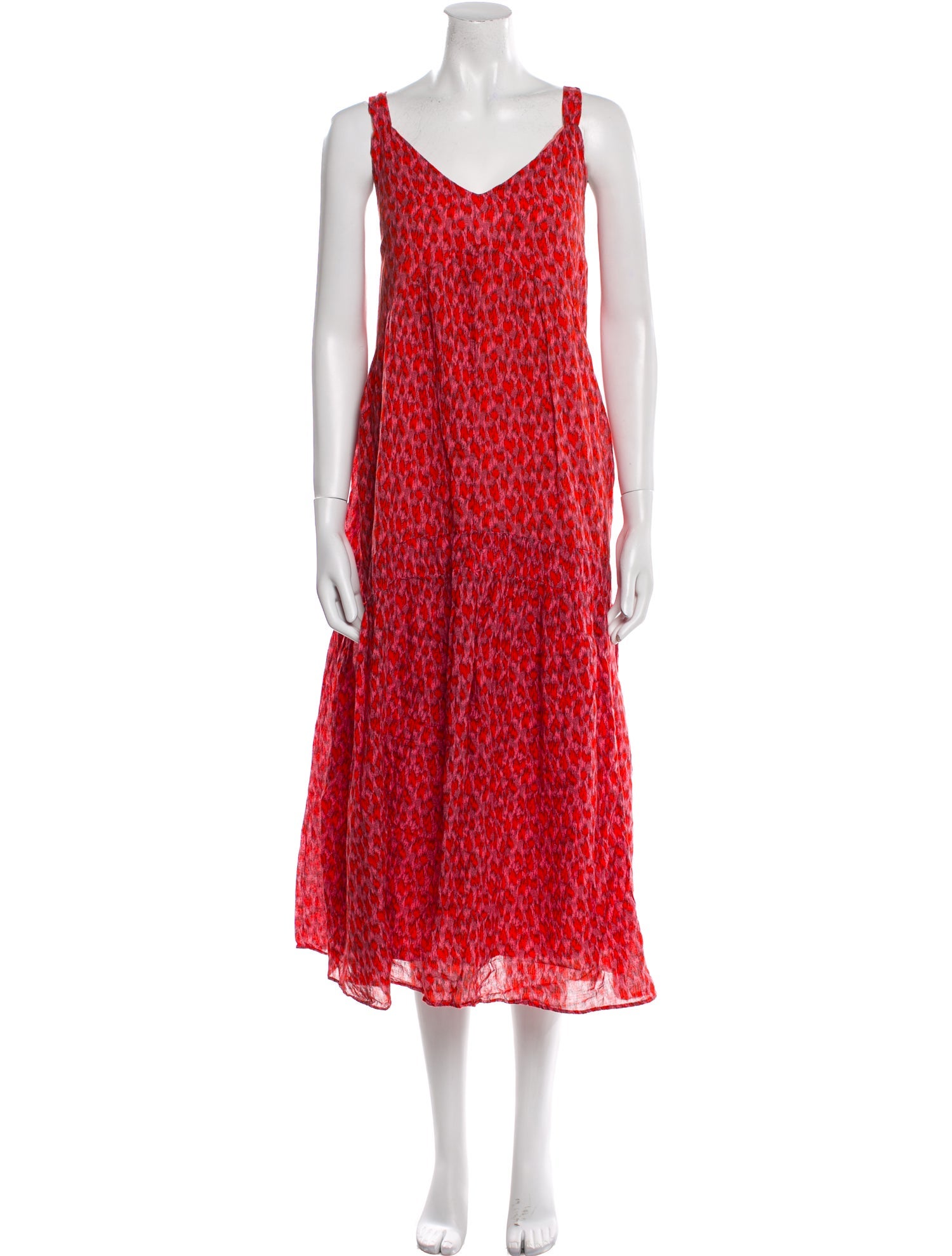 Joie Animal Print Long Dress