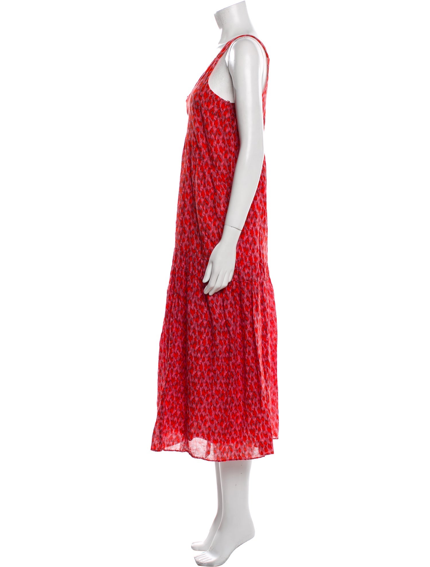 Joie Animal Print Long Dress