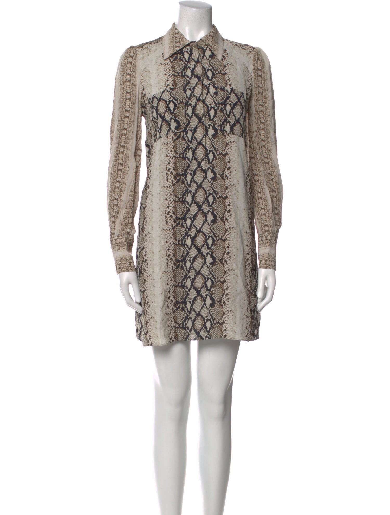 Joie Animal Print Mini Dress