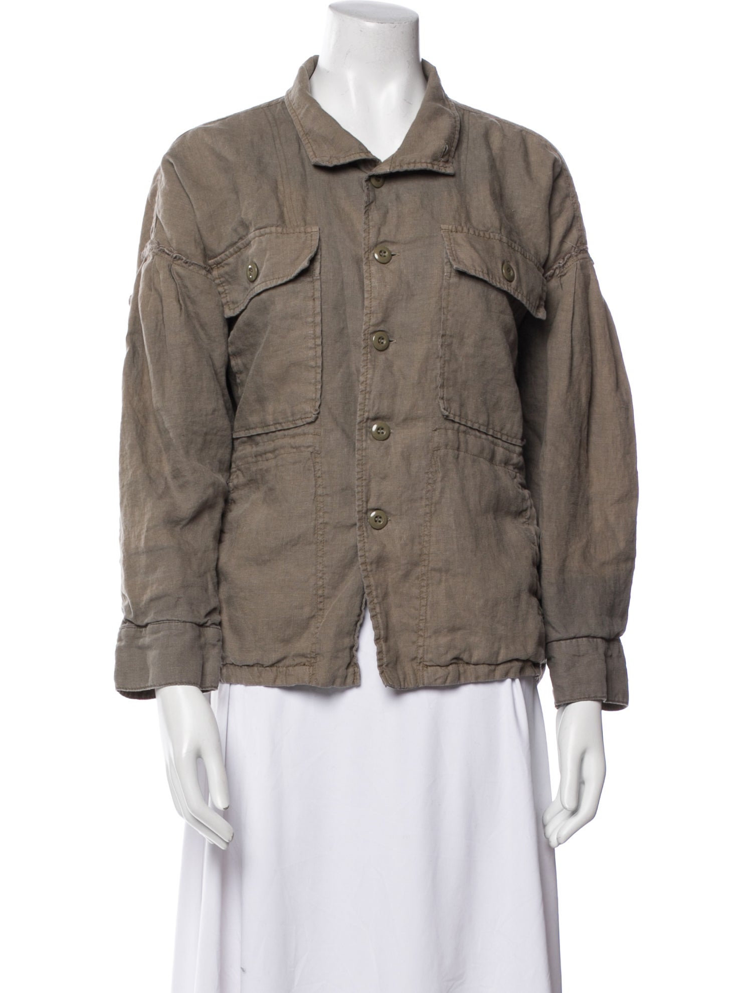 Joie Linen Utility Jacket