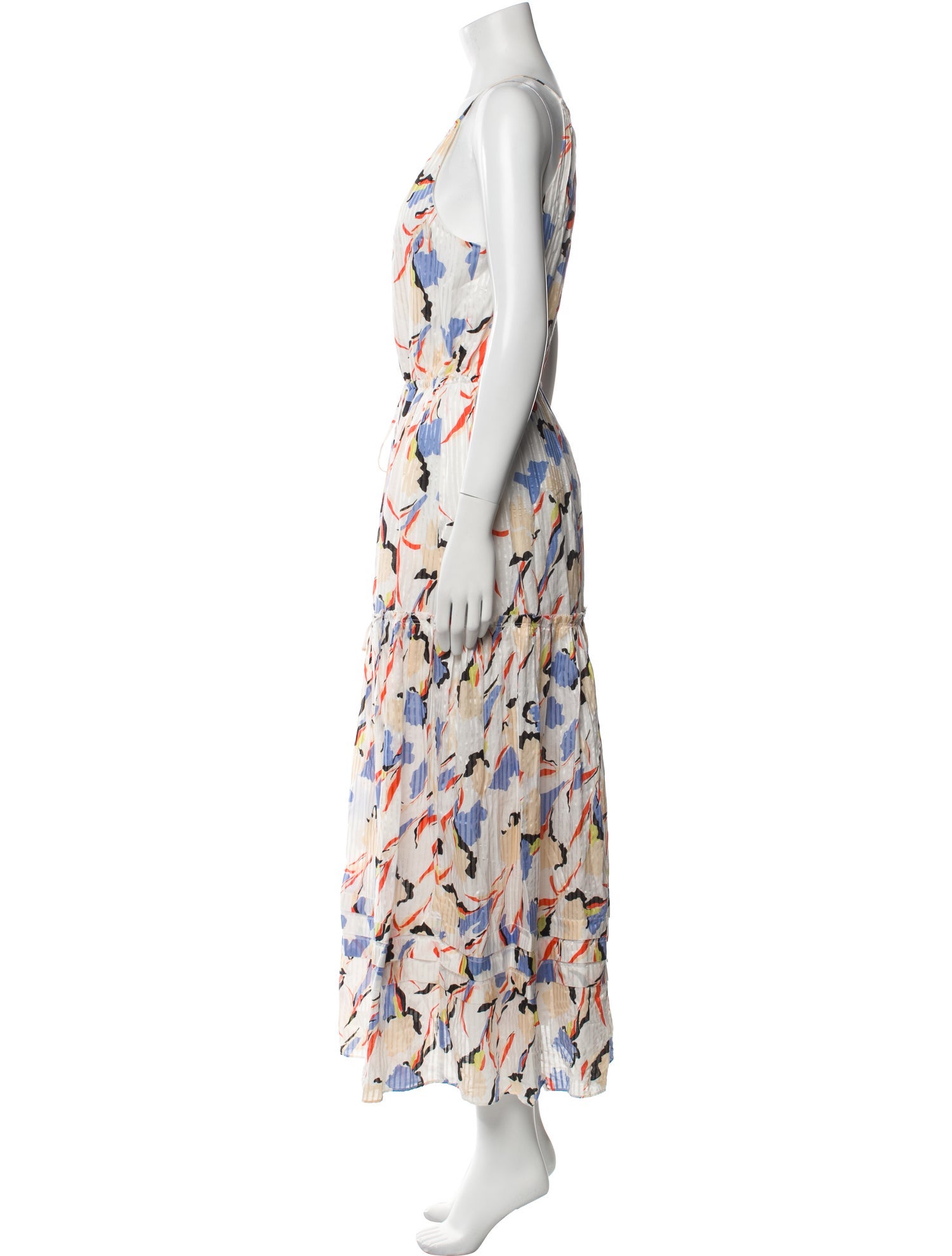 Joie Printed Long Dress