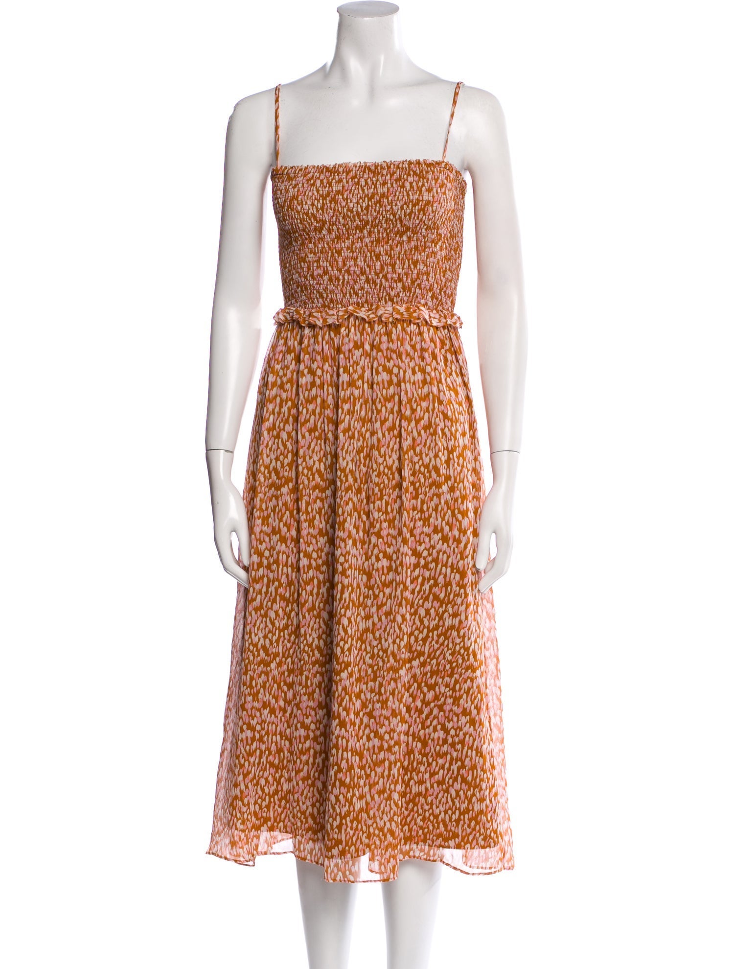 Joie Silk Midi Length Dress