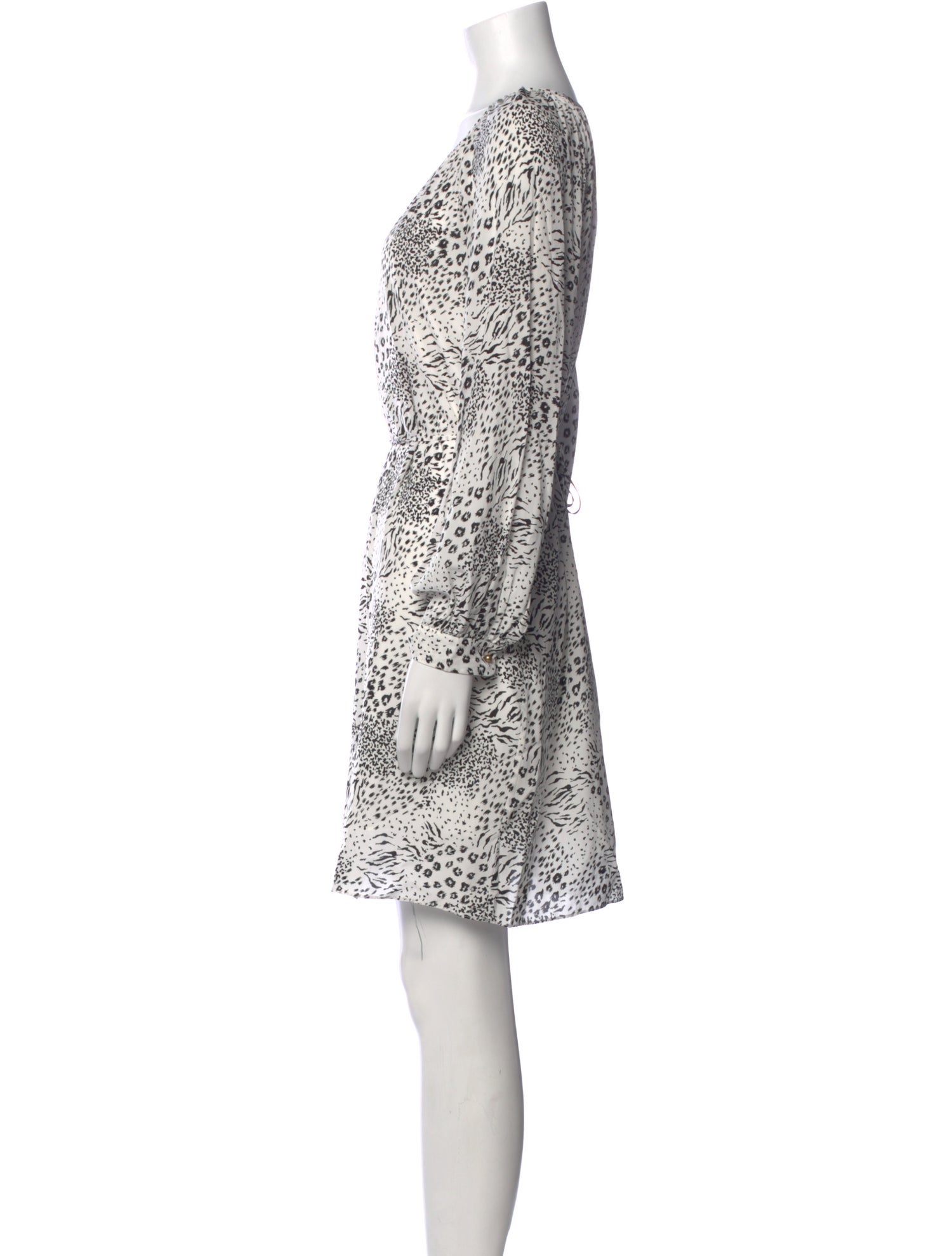 Joie Animal Print Mini Dress