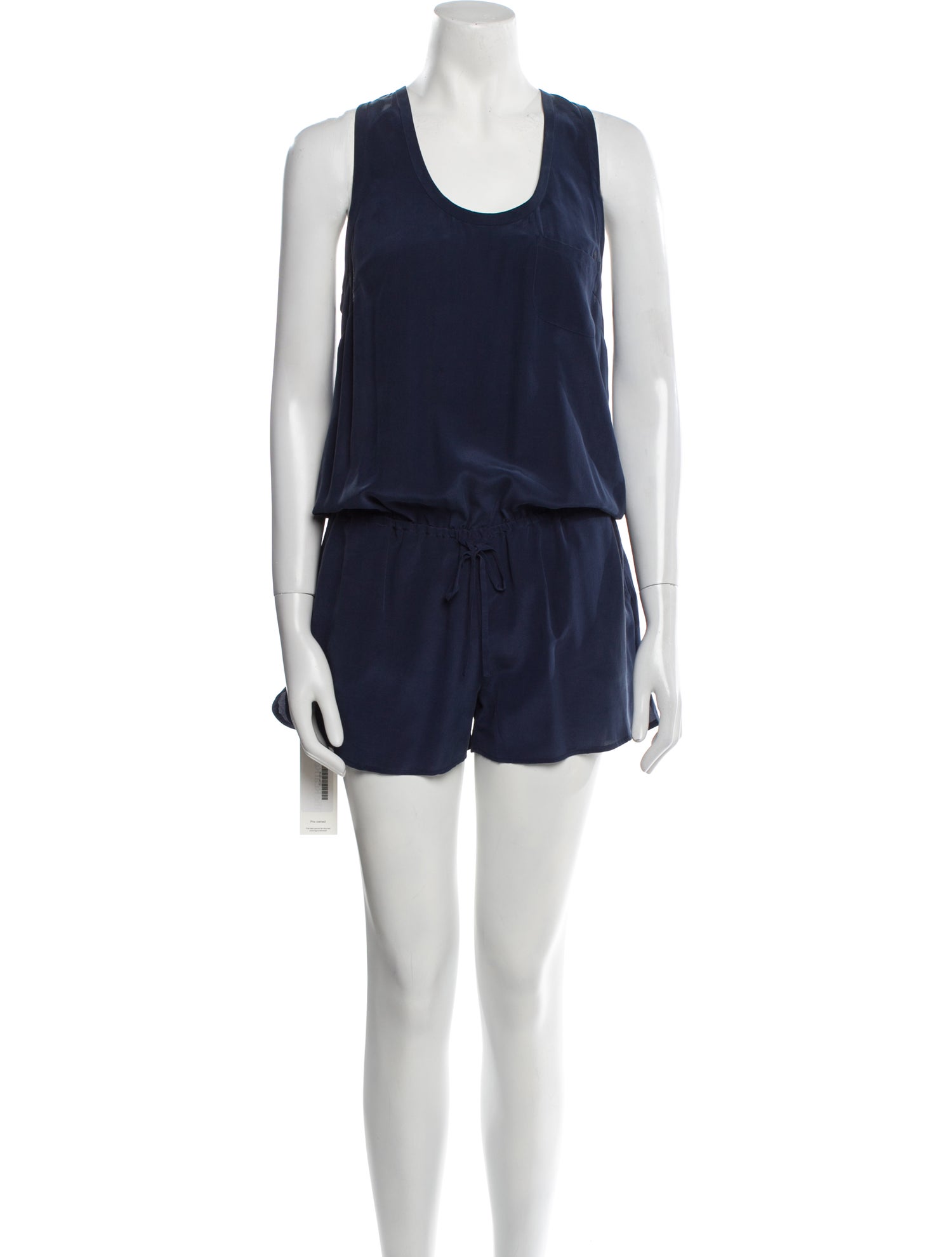 Joie Silk Scoop Neck Romper
