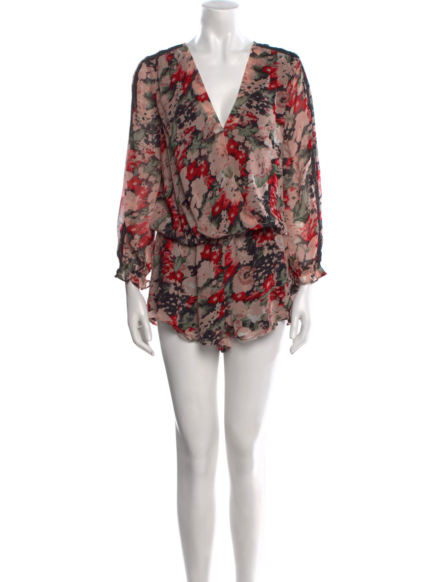 Joie Silk Floral Print Romper