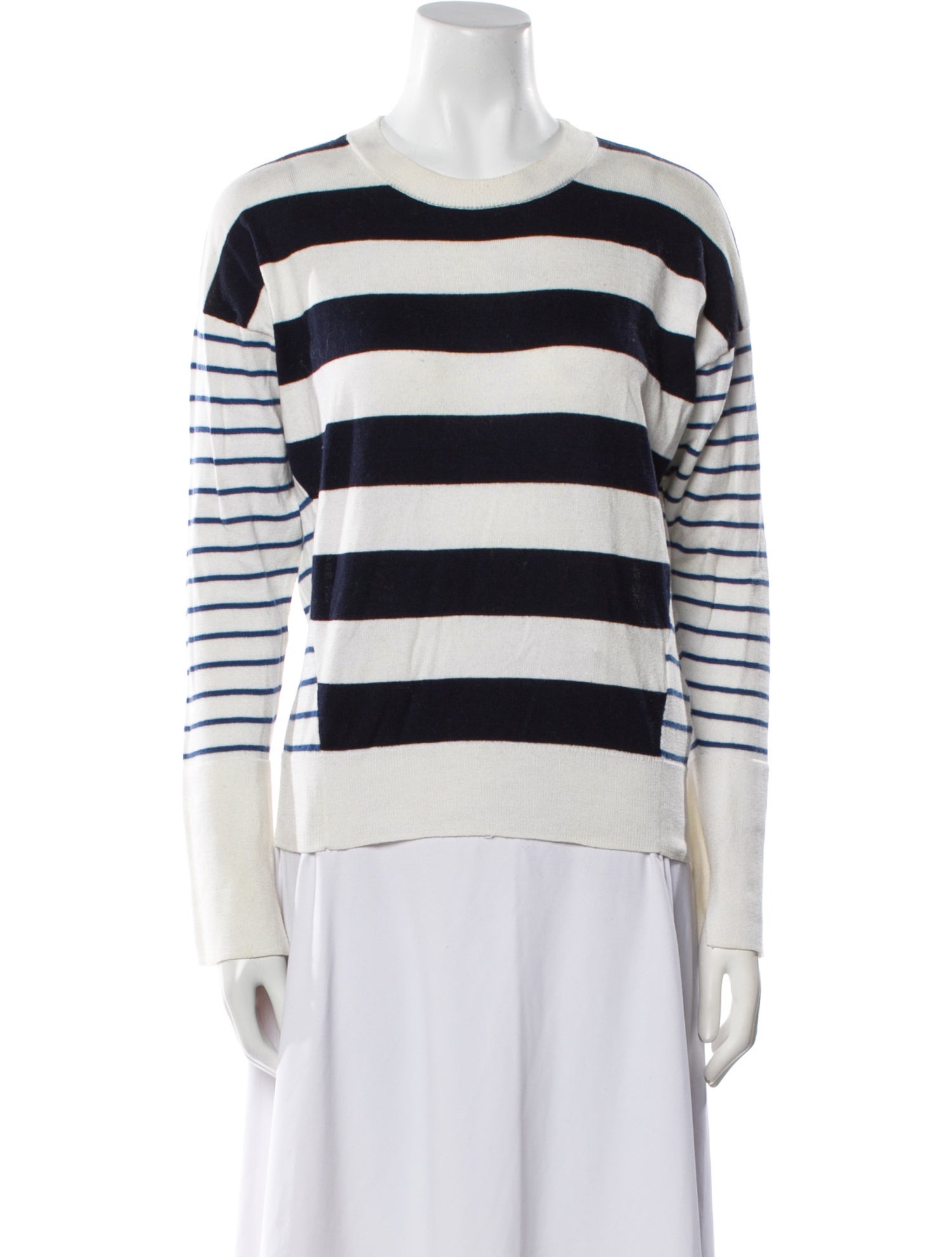Joie Striped Crew Neck Sweater