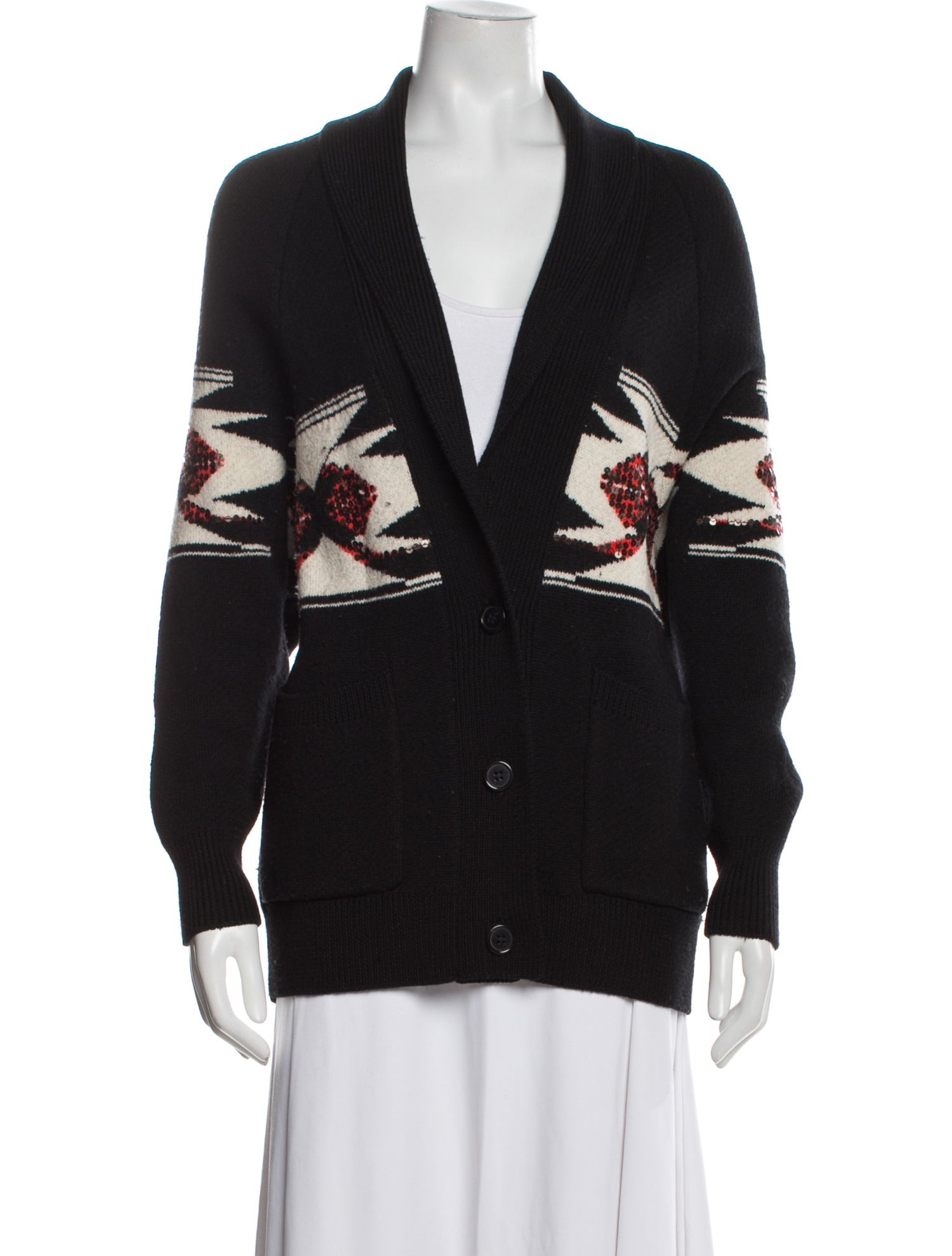 Joie Wool Printed Sweater