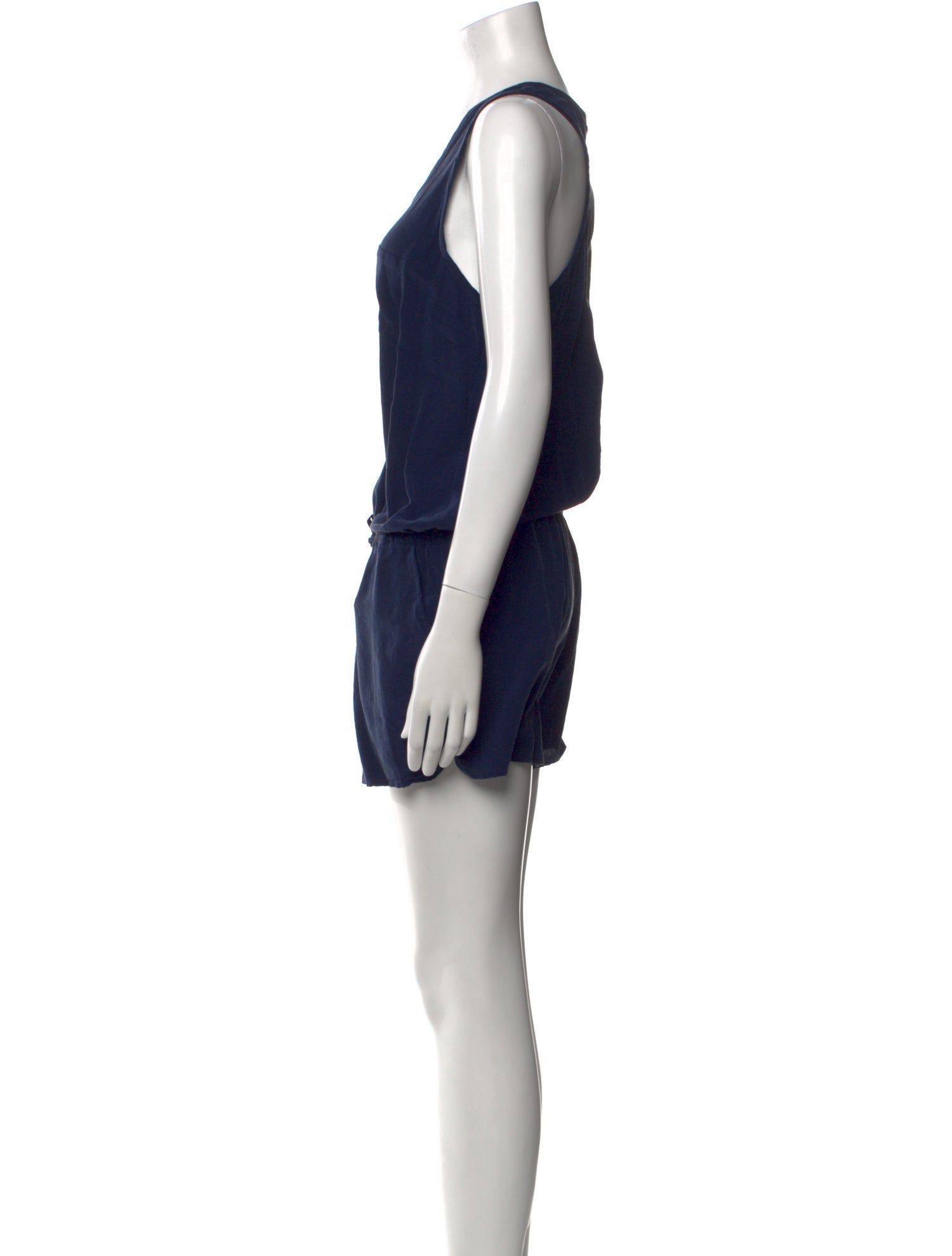 Joie Silk Scoop Neck Romper