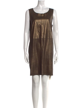 Joie Leather Mini Dress