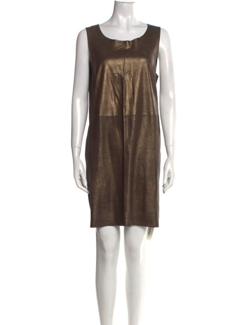 Joie Leather Mini Dress