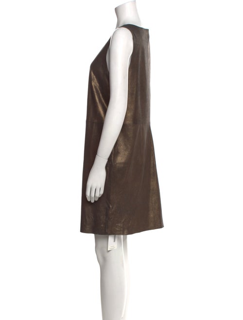 Joie Leather Mini Dress