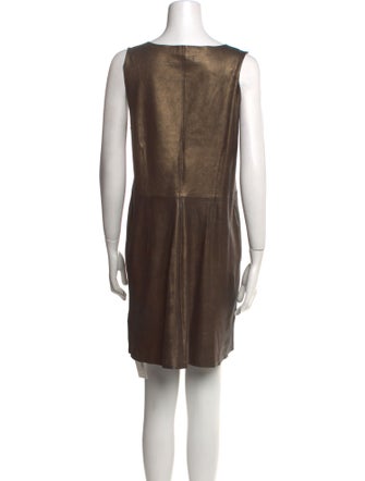 Joie Leather Mini Dress