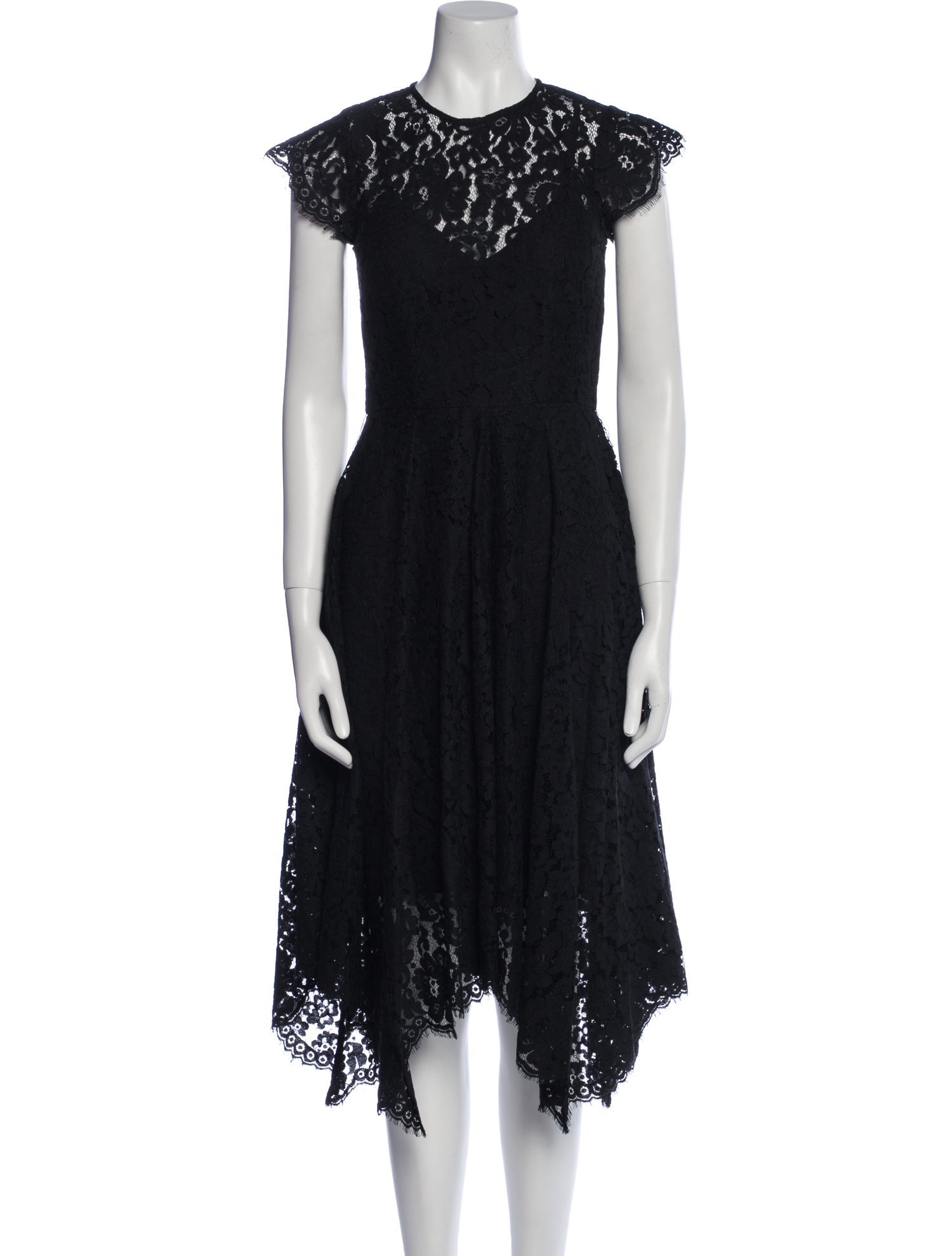 Joie Lace Pattern Midi Length Dress