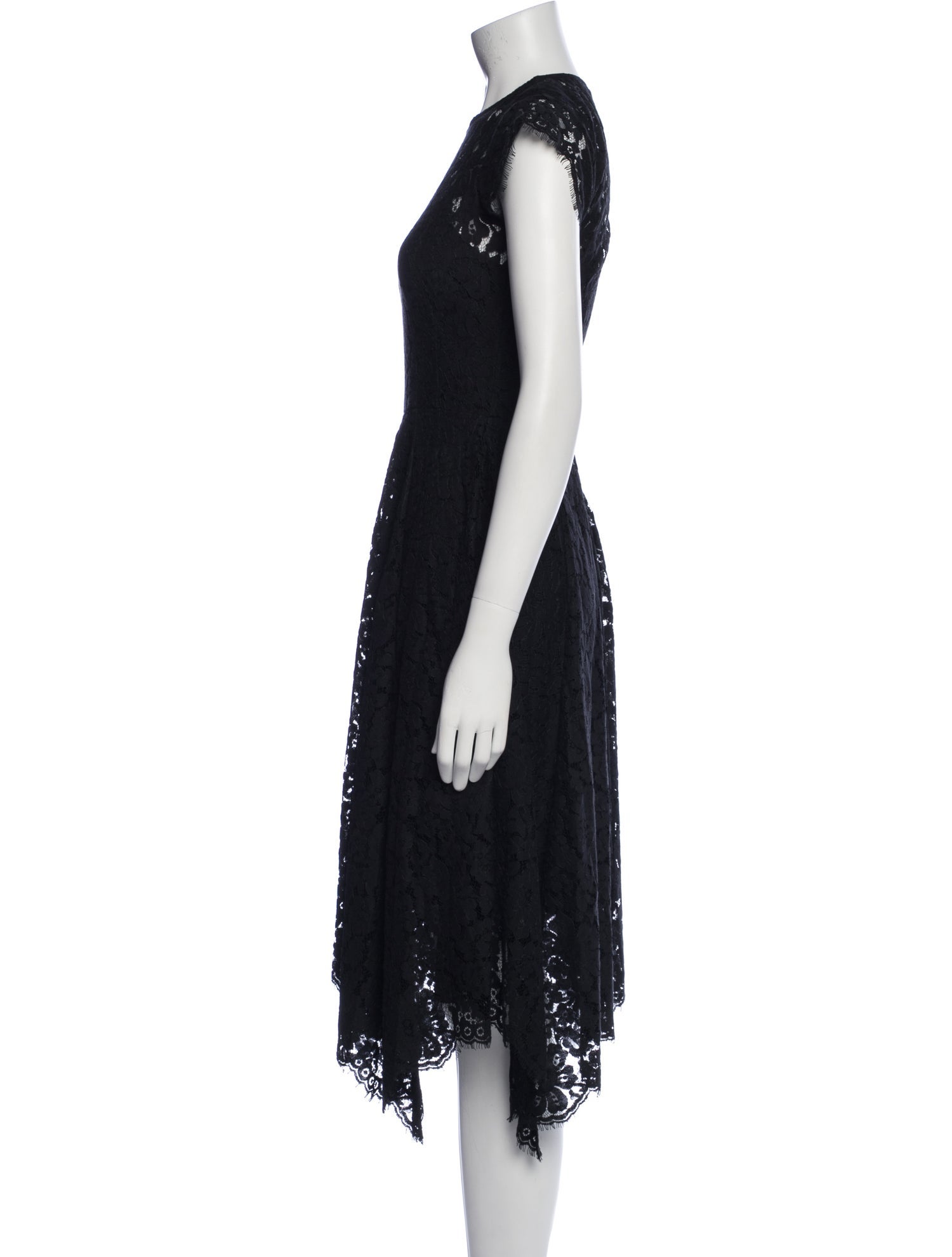 Joie Lace Pattern Midi Length Dress