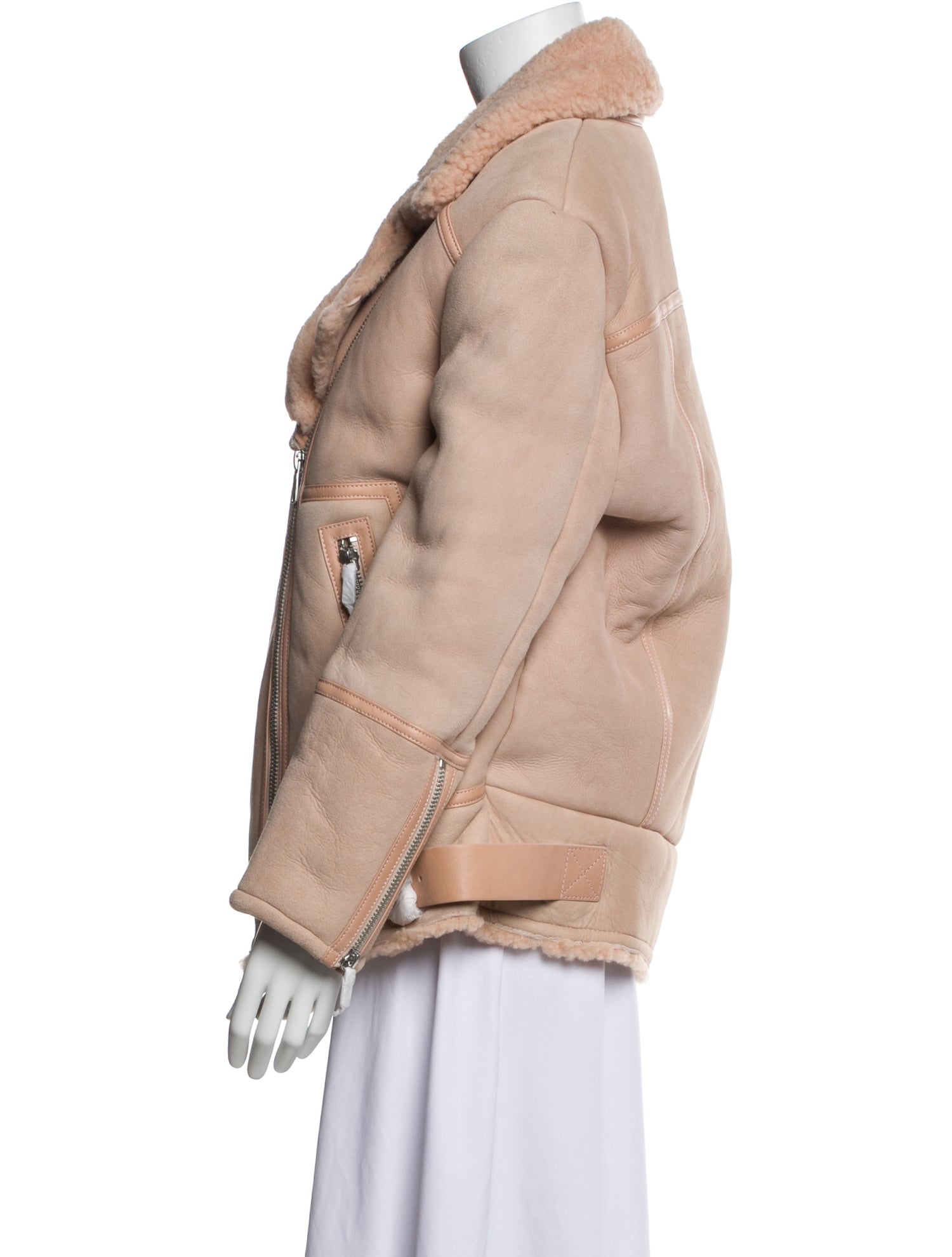 Joie Lambswool Biker Jacket