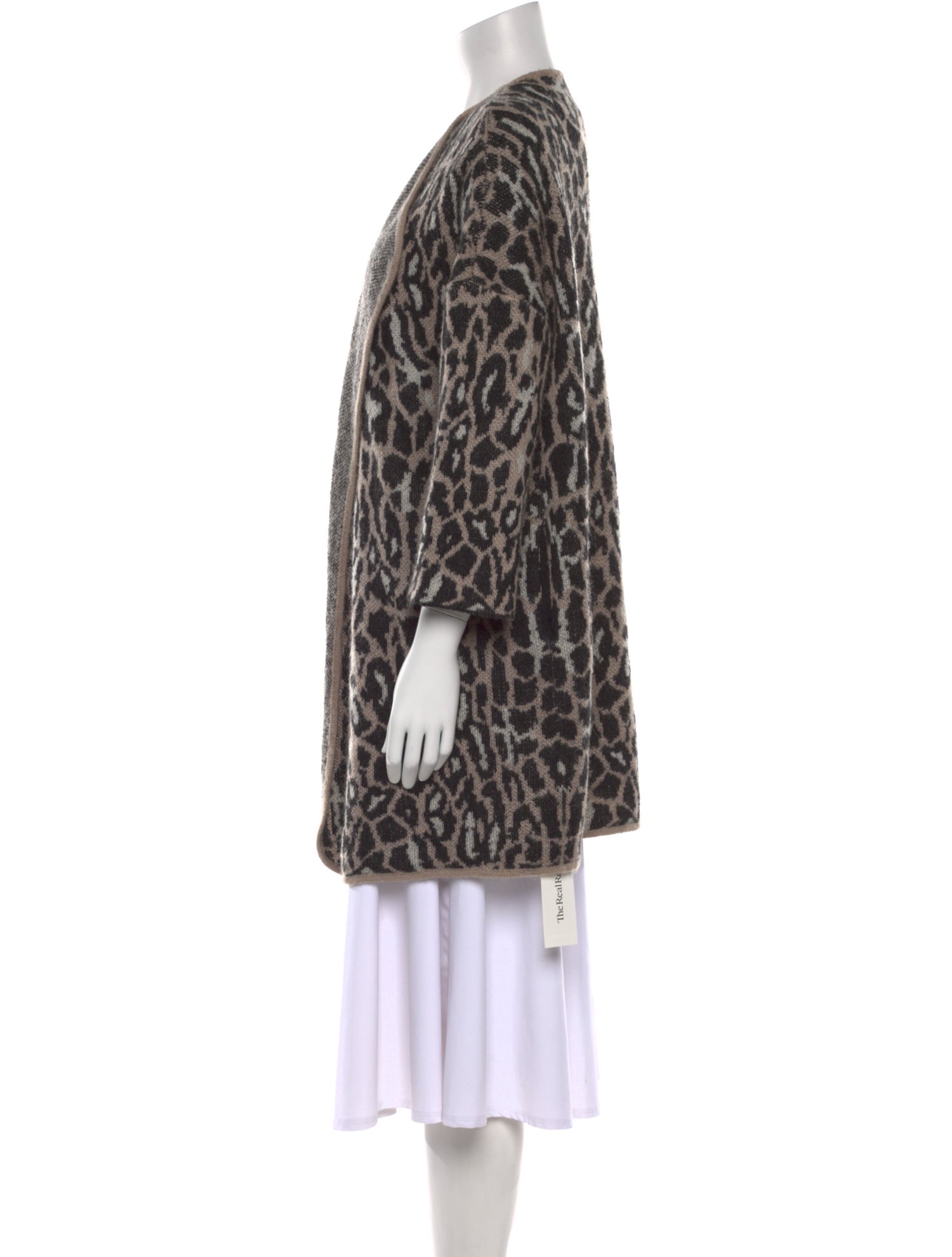 Joie Wool Animal Print Sweater