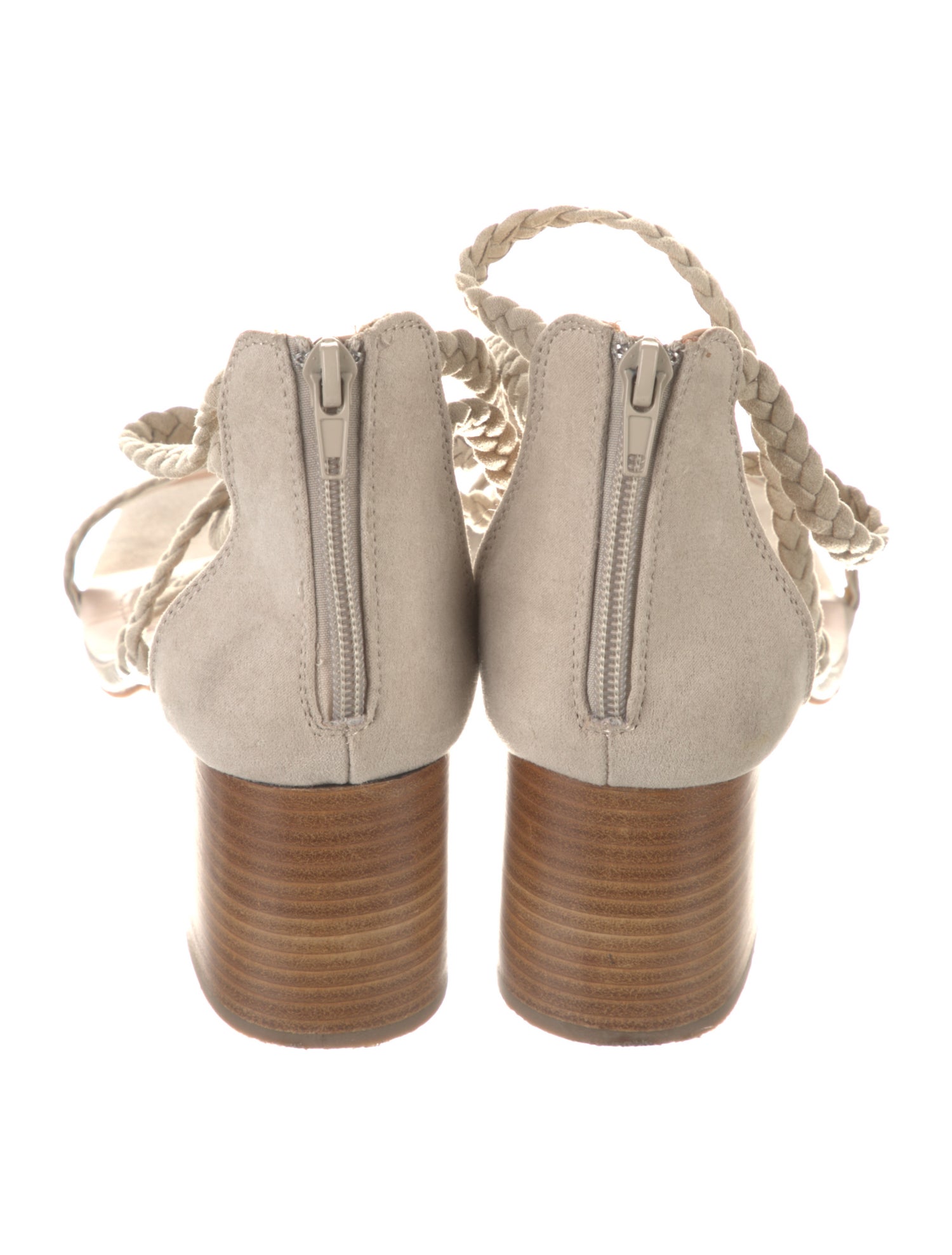 Joie Suede Braided Accents Sandals