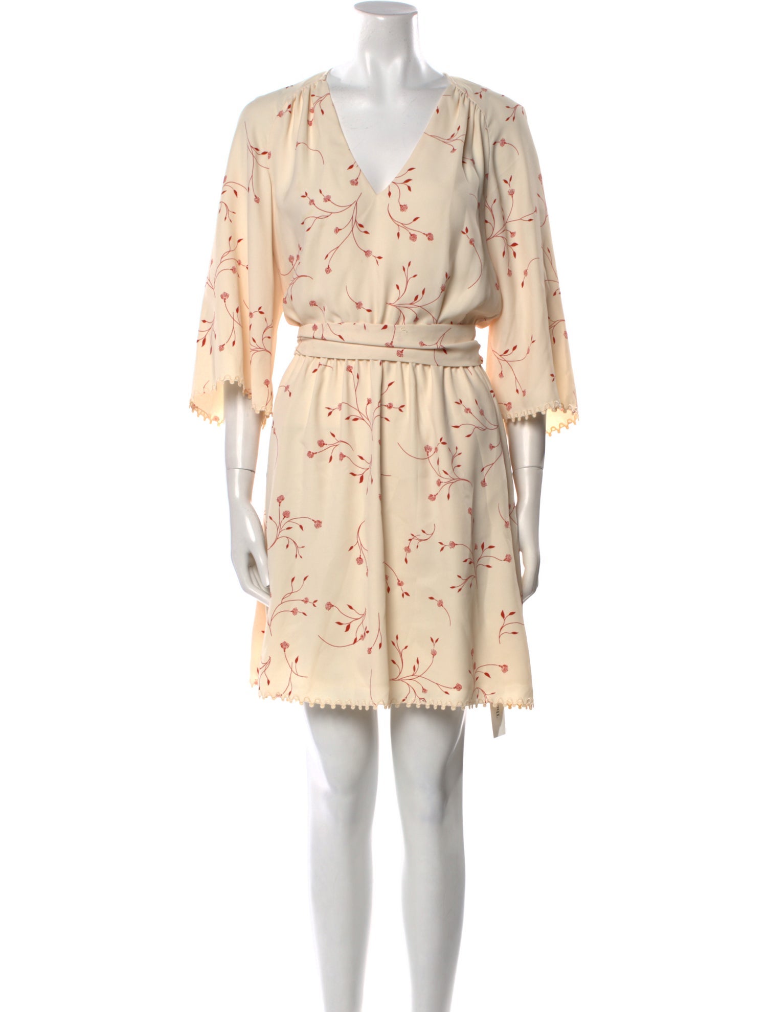 Joie Floral Print Mini Dress