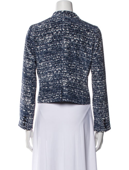 Joie Silk Tweed Pattern Jacket