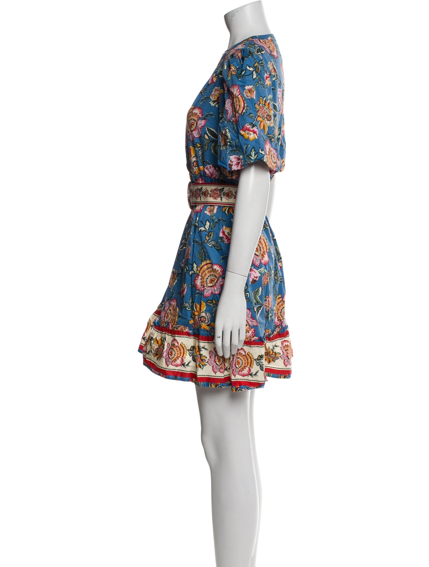 Joie Floral Print Mini Dress