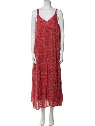 Joie Printed Midi Length Dress