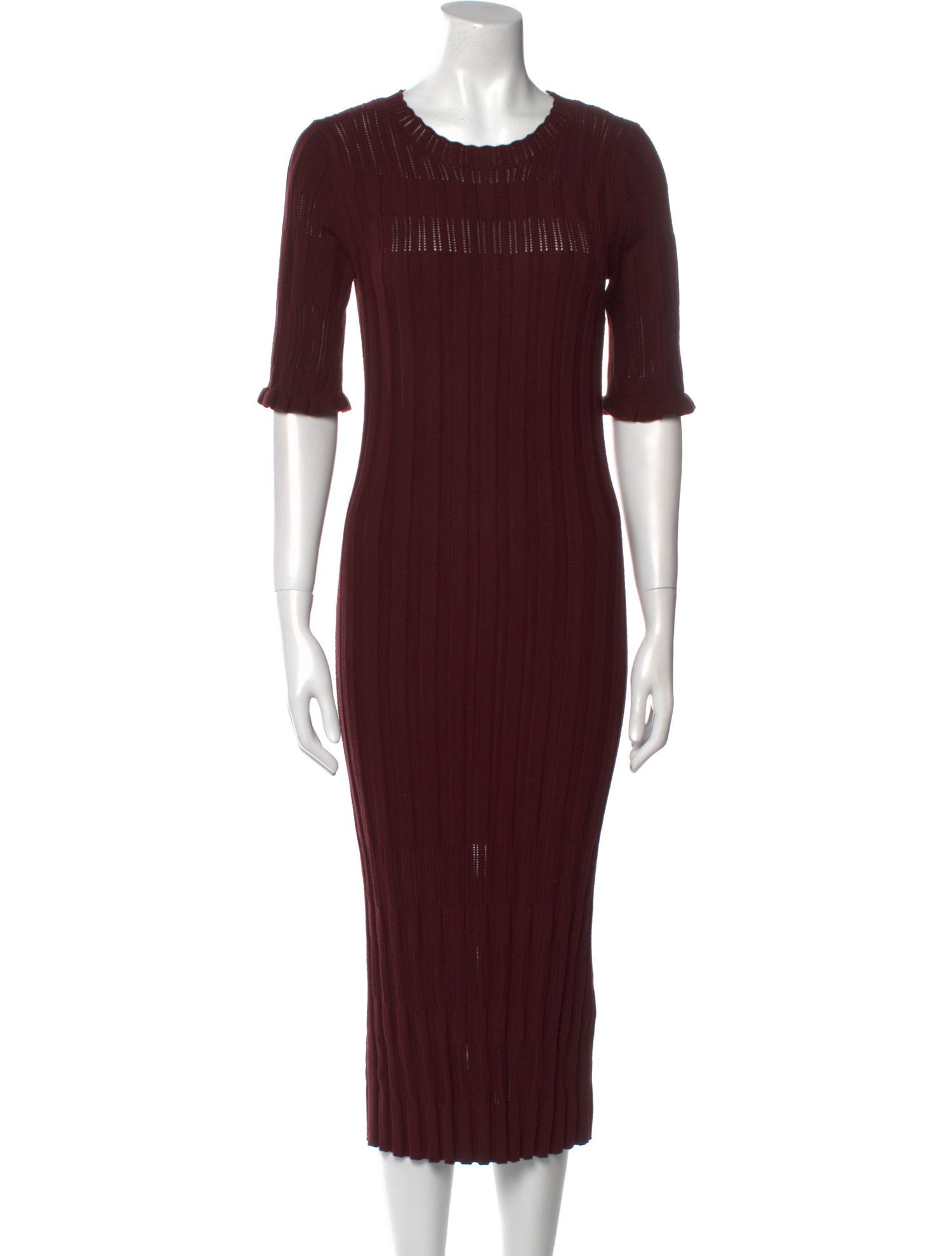 Joie Crew Neck Midi Length Dress