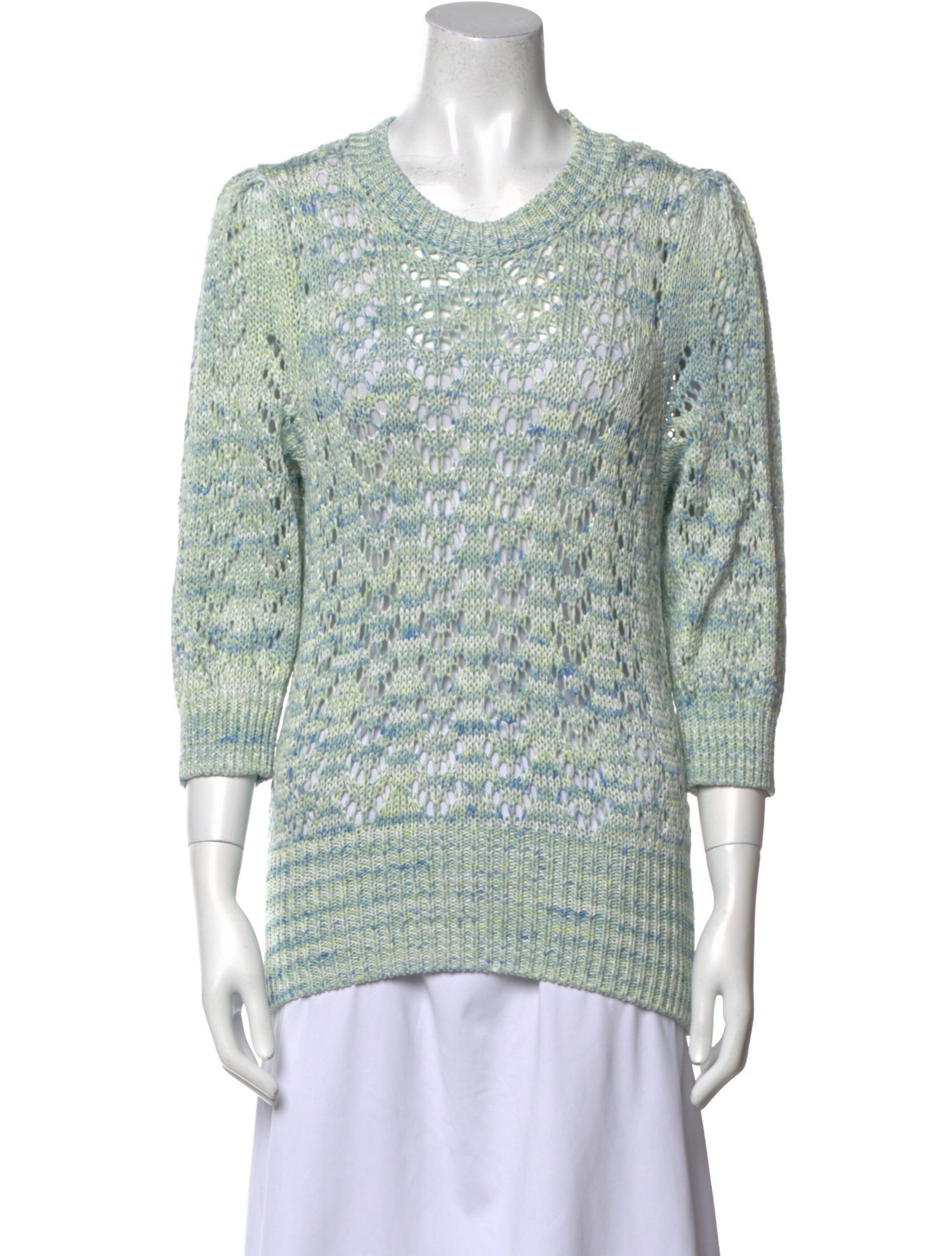 Joie Striped Crew Neck Sweater