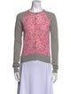 Joie Cashmere Printed Sweater