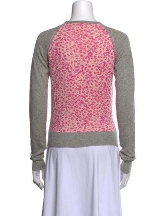 Joie Cashmere Printed Sweater