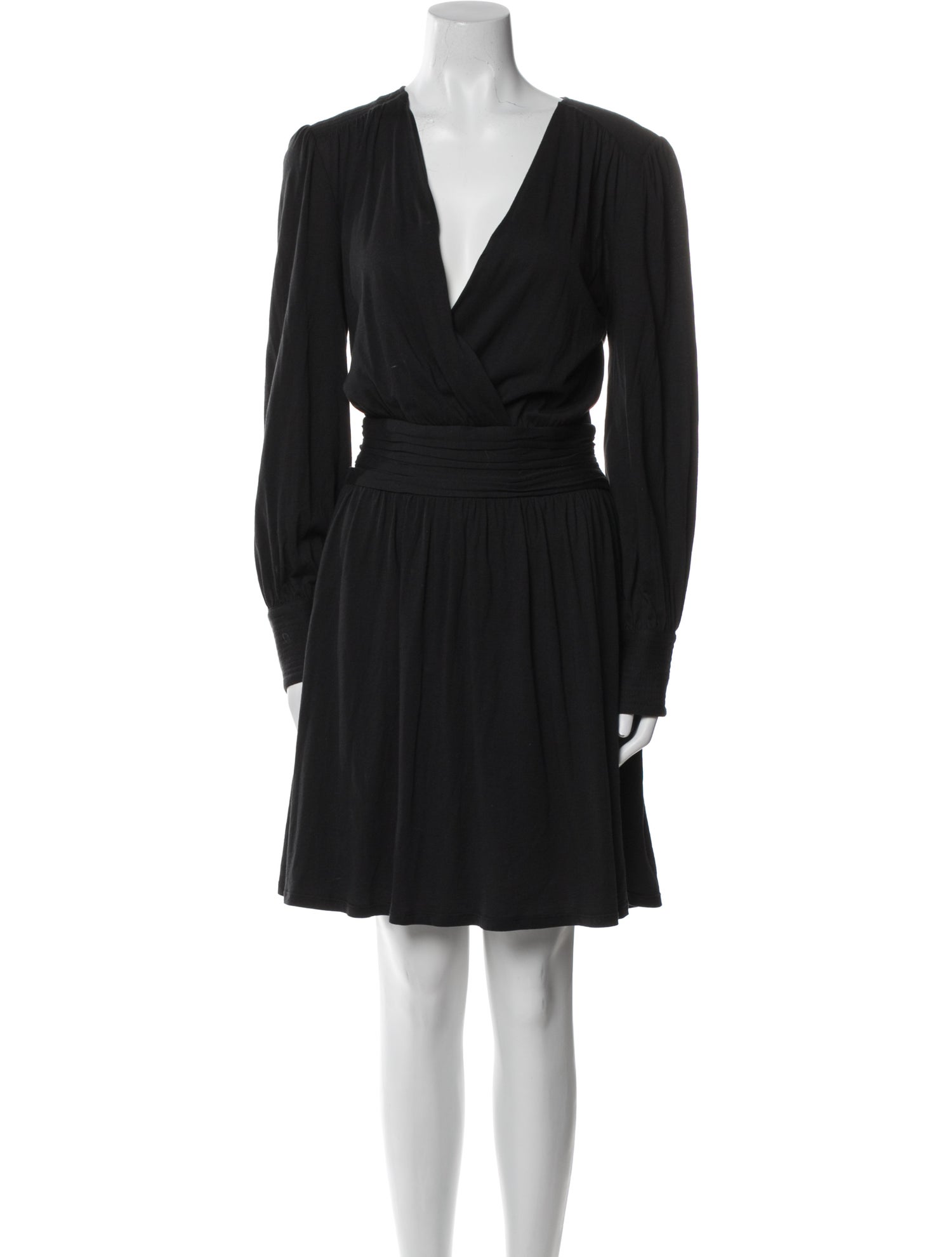 Joie V-Neck Knee-Length Dress
